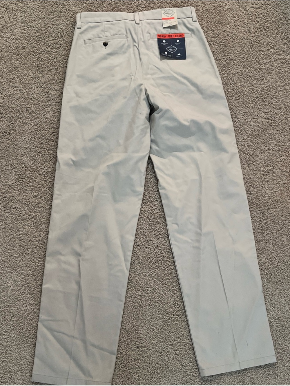 St John’s Bay Worry Free Chino Classic Fit Pleat Front 30x34